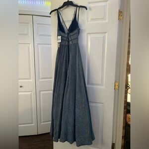 Silver Prom Dress